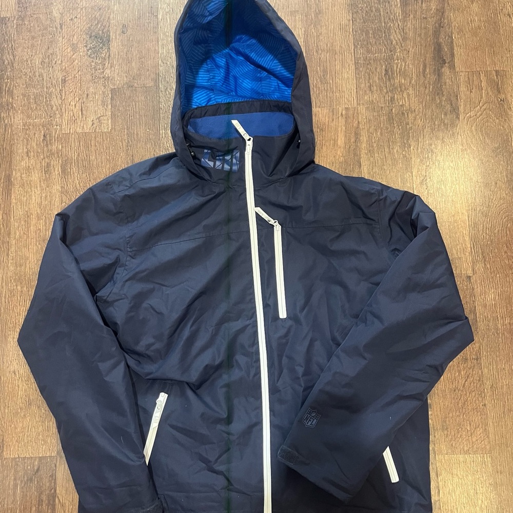 Men's Navy Super Bowl 53 jacket large